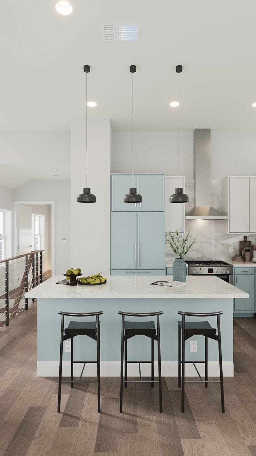 Beachside Residence — dining kitchen