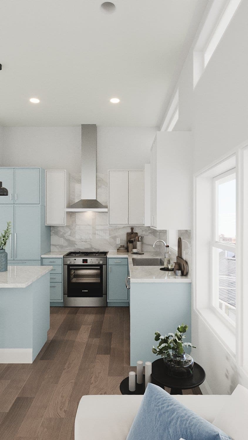Beachside Residence — dining kitchen
