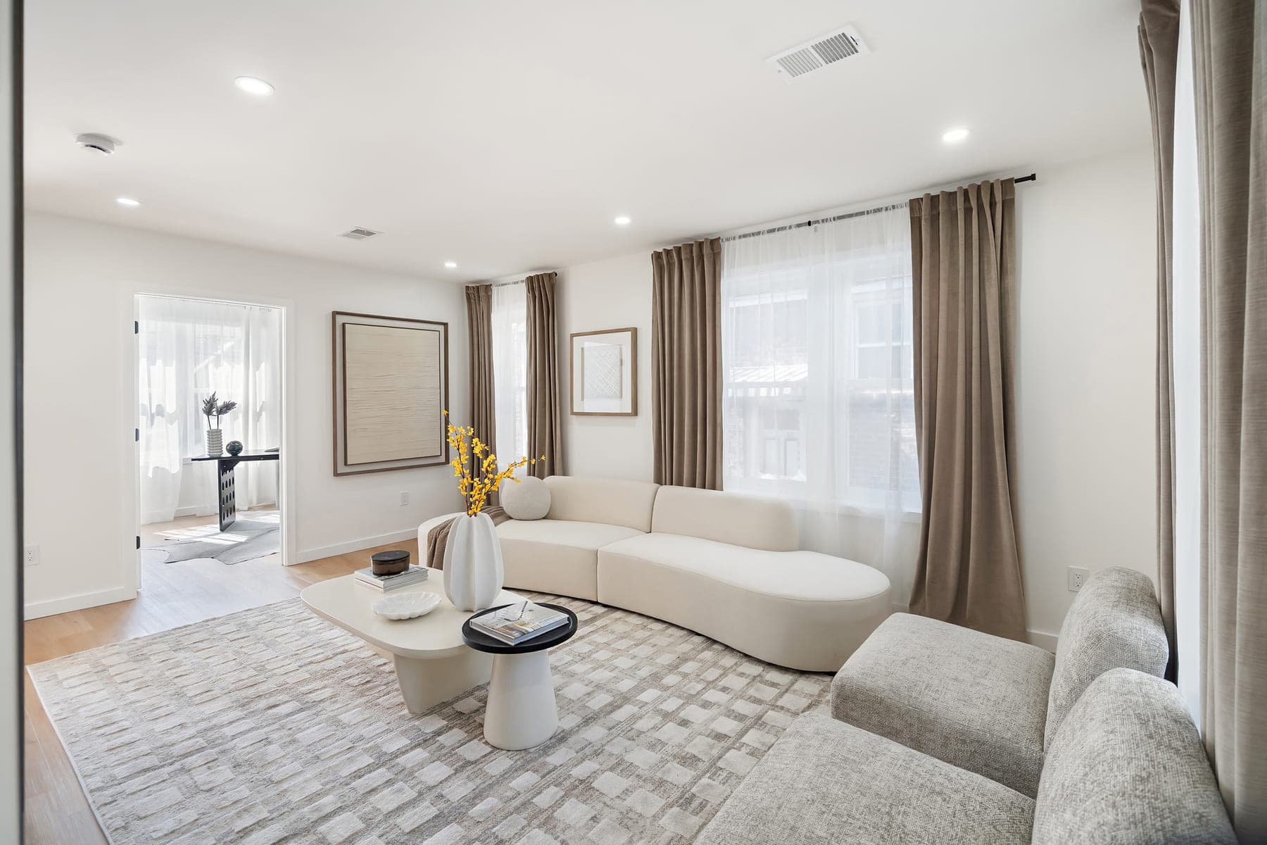 Maple Residence — Living 1B